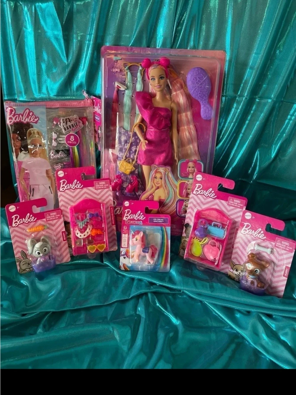 Barbie hair imaginative